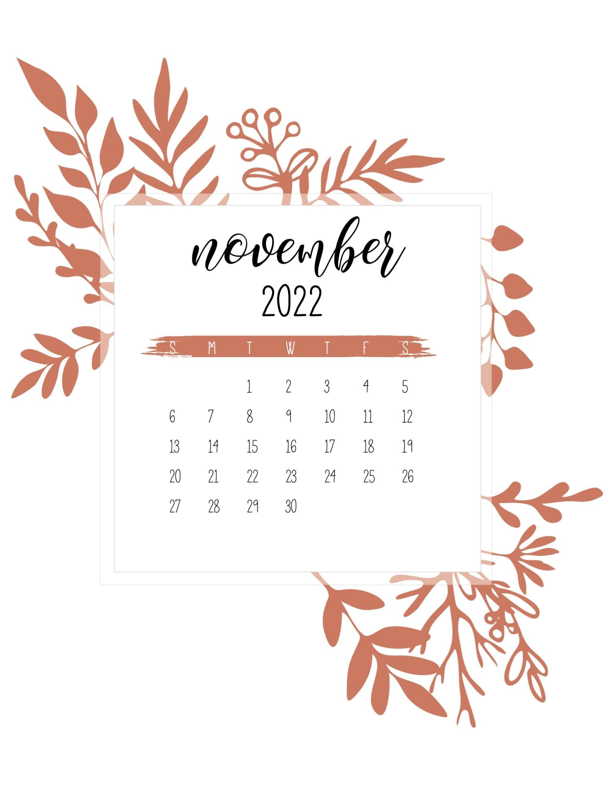 Free November 2019 wallpaper calendars  Flipsnack Blog