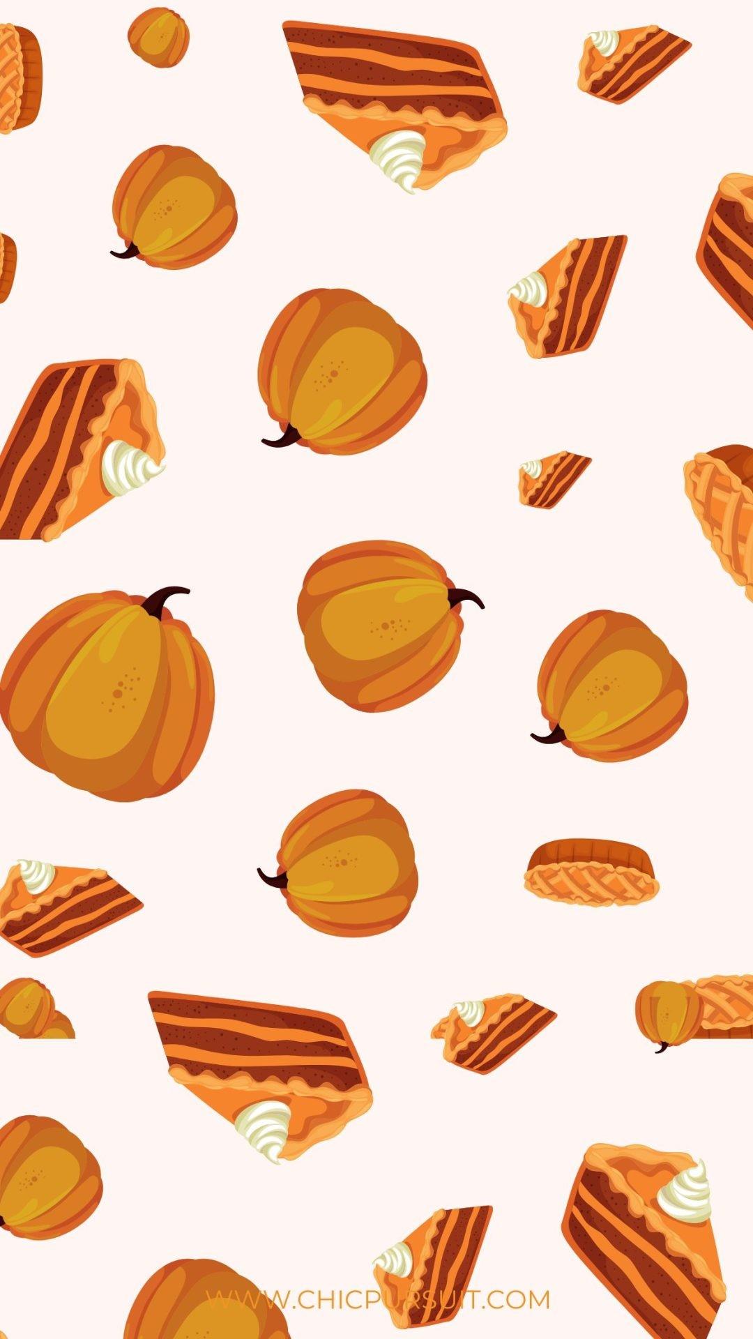 1080x1920 Cute Thanksgiving Wallpaper For iPhone (Free Download)
