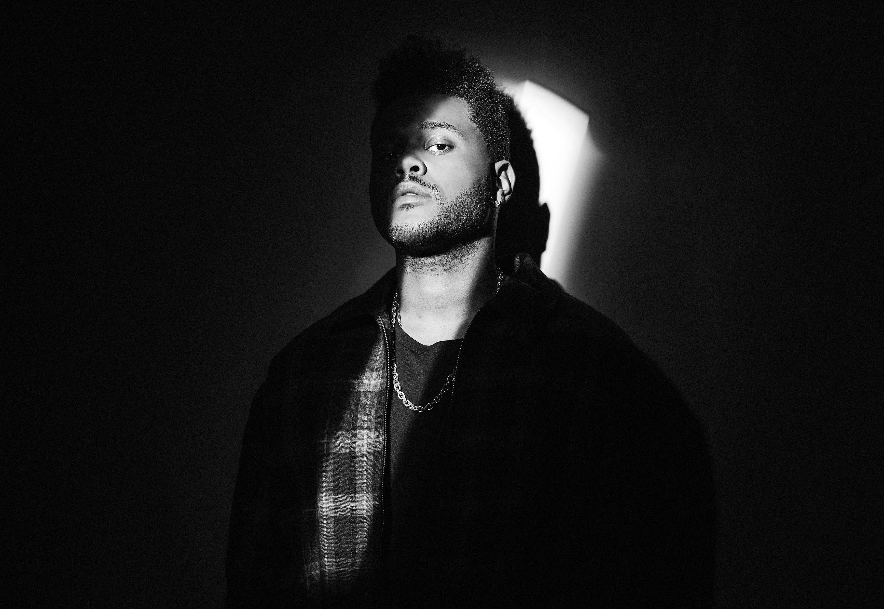 3600x2482 The Weeknd Wallpaper 4K, Monochrome, Canadian singer