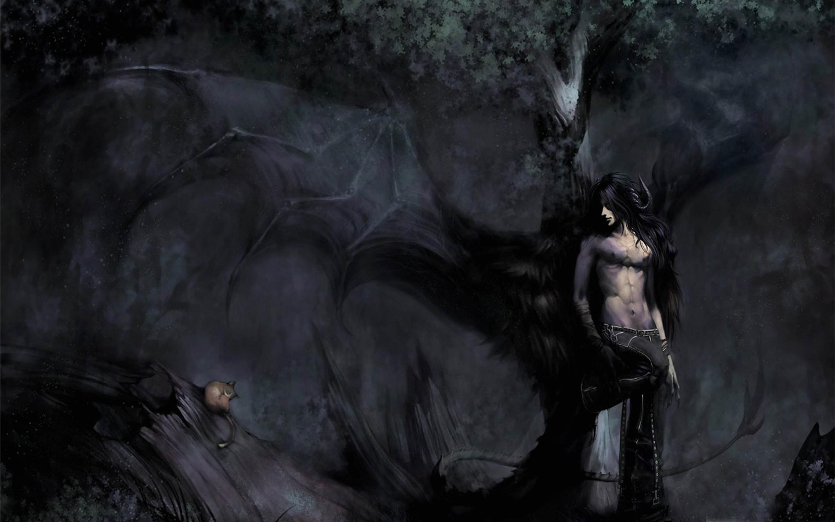 2880x1800 Dark Angel HD HD wallpaper