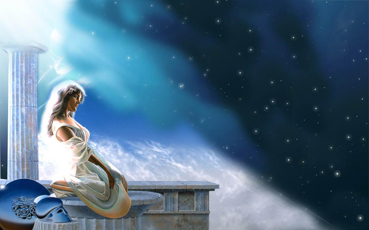 1280x800 Athena Greek Goddess Wallpaper