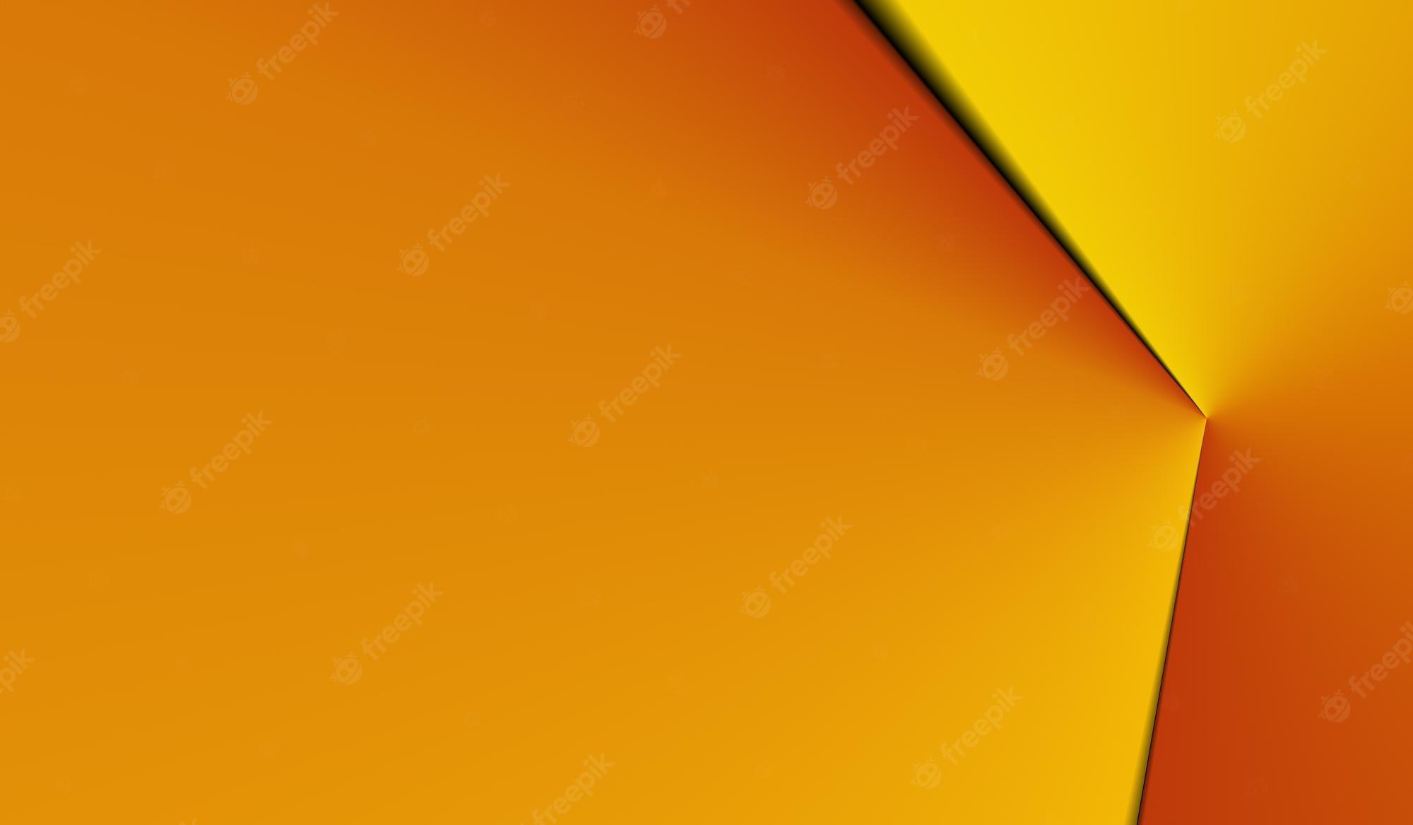 2000x1167 Premium Photo. Orange yellow abstract background