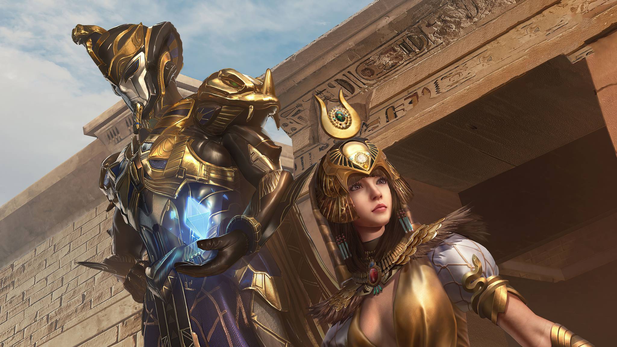 2048x1152 Golden Pharaoh X Suit Pubg 2048x1152 Resolution HD 4k Wallpaper, Image, Background, Photo and Picture