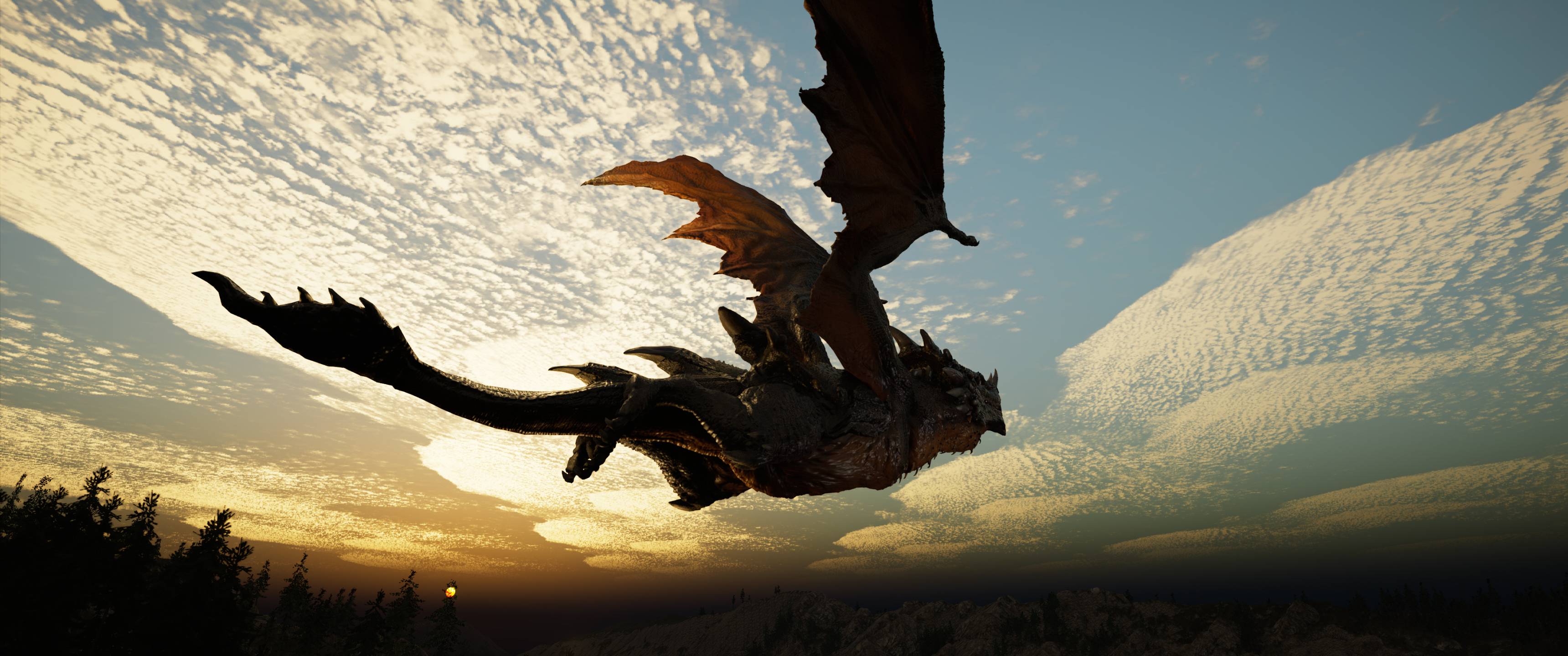 3440x1440 Crimson Desert Dragon 3440x1440 Resolution Wallpaper, HD Games 4K Wallpaper, Image, Photo and Background