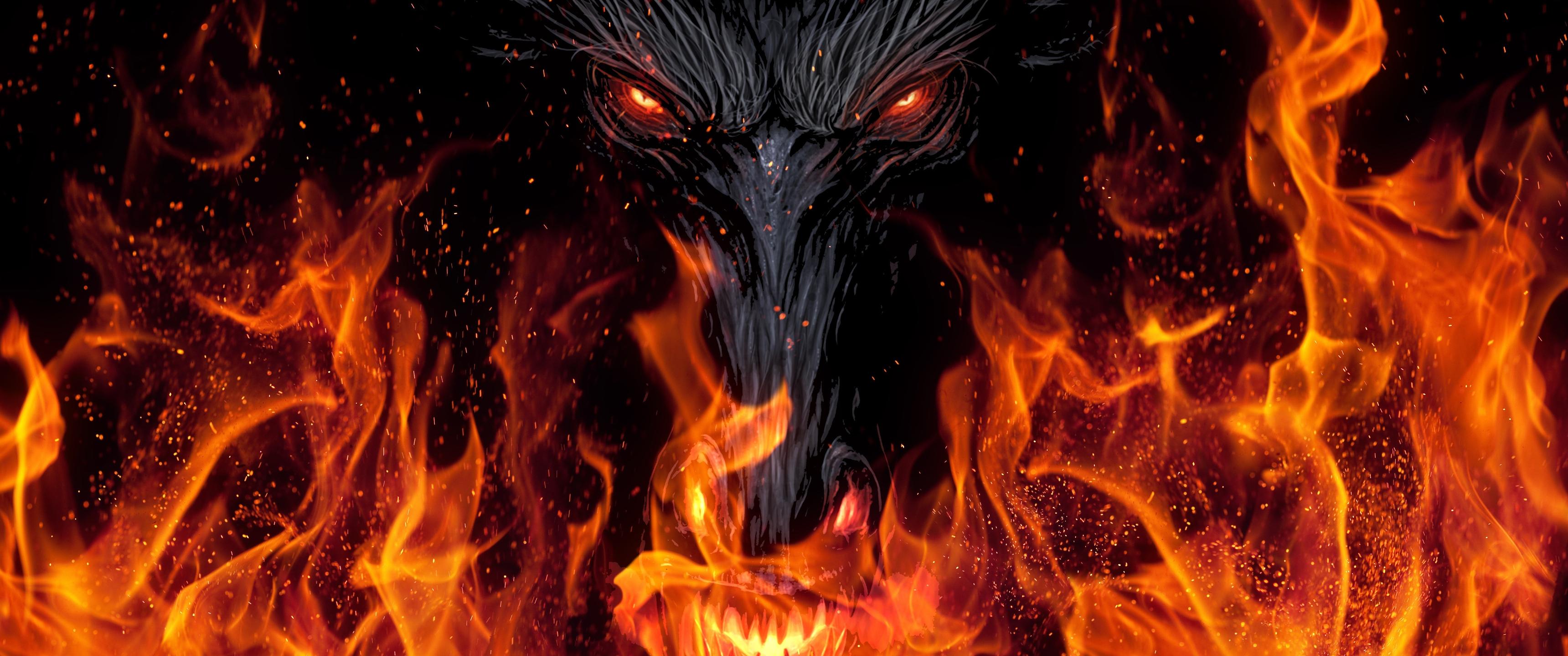 3440x1440 Download The Dragon, Dragon Wallpaper in 3440x1440 Resolution