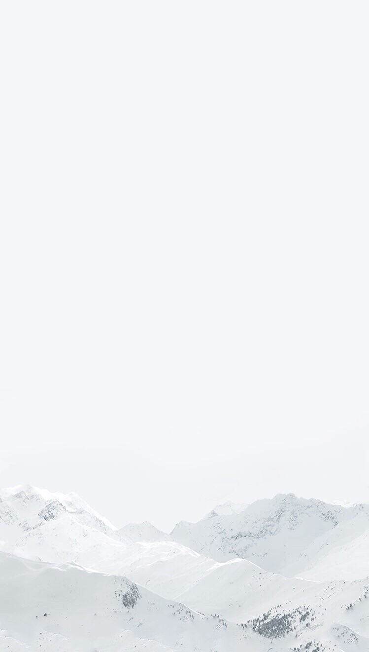 749x1321 Pure White Wallpaper