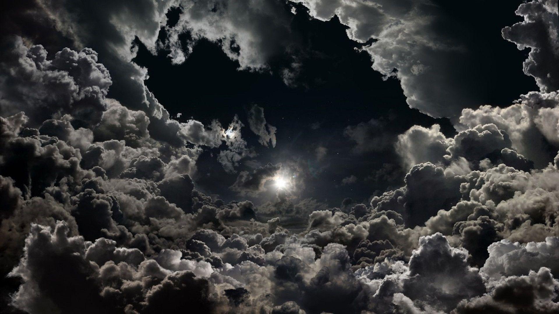 Dark Clouds HD Wallpapers - Top Free Dark Clouds HD Backgrounds -  WallpaperAccess