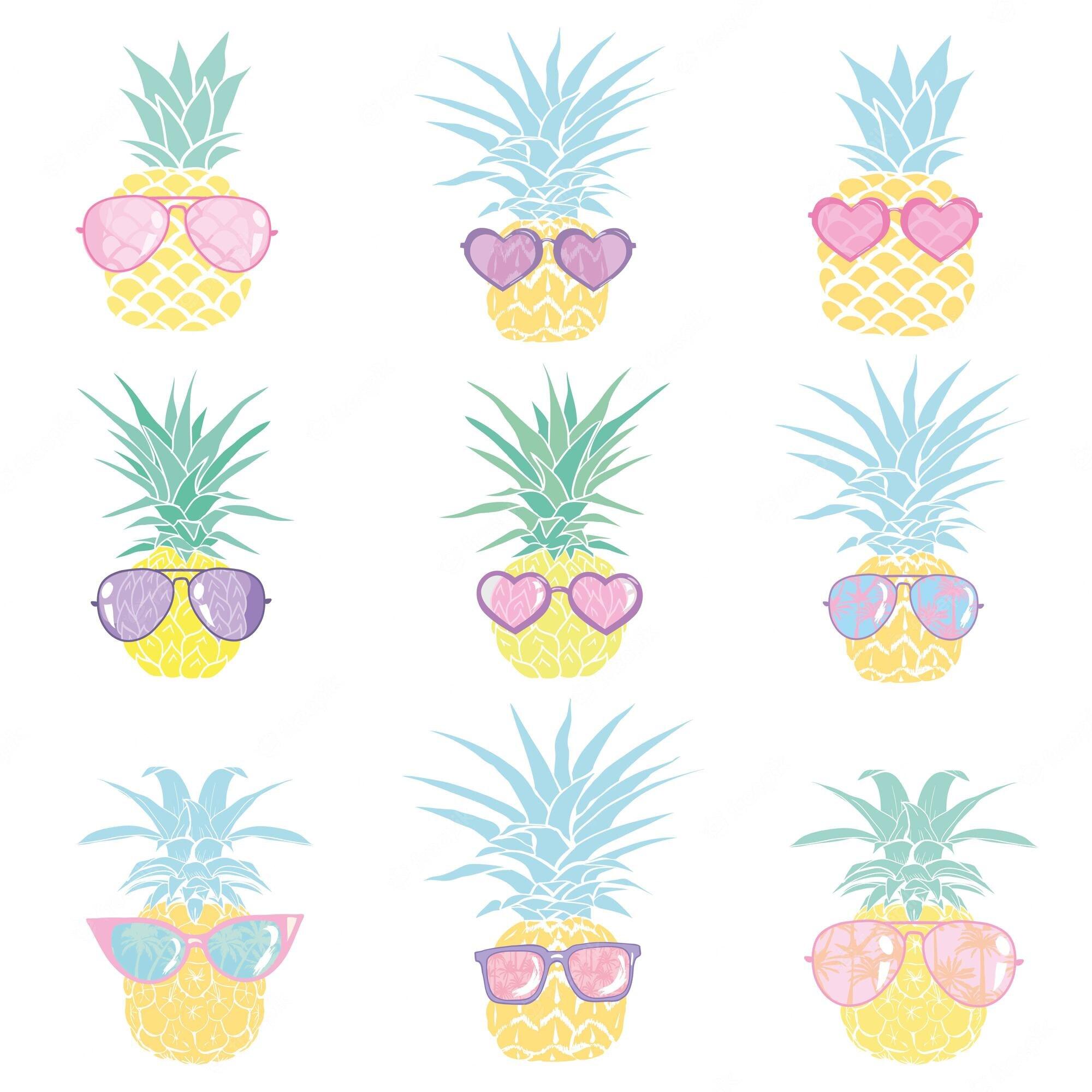 2000x2000 Pineapple wallpaper Image. Free Vectors, & PSD