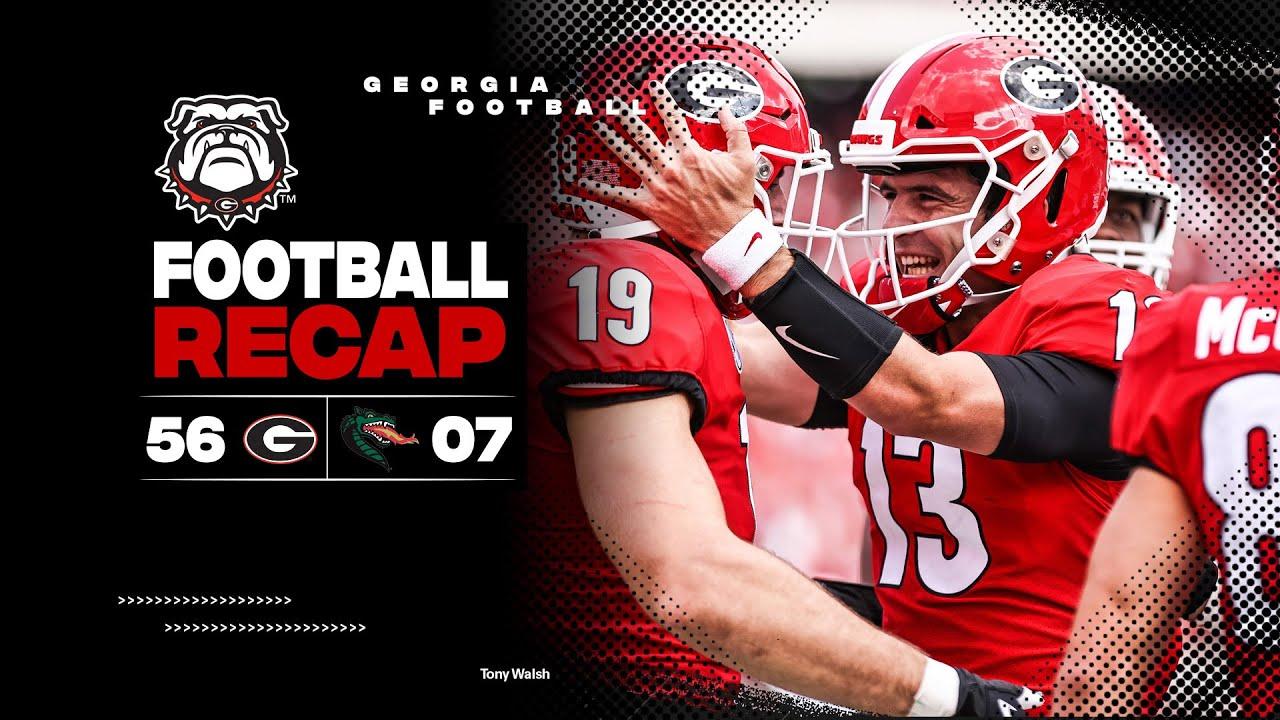 1280x720 Georgia Bulldogs Versus UAB (Full Game) 2021