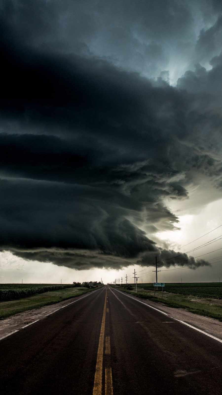 900x1600 Dark Cloud Road IPhone Wallpaper Wallpaper : iPhone Wallpaper