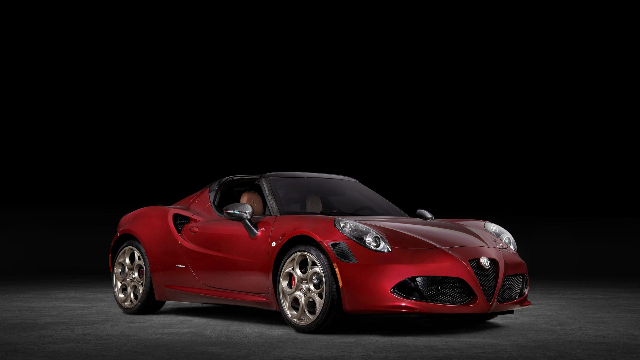 2560x1440 Alfa Romeo 4C Spider 33 Stradale Tributo Wallpaper