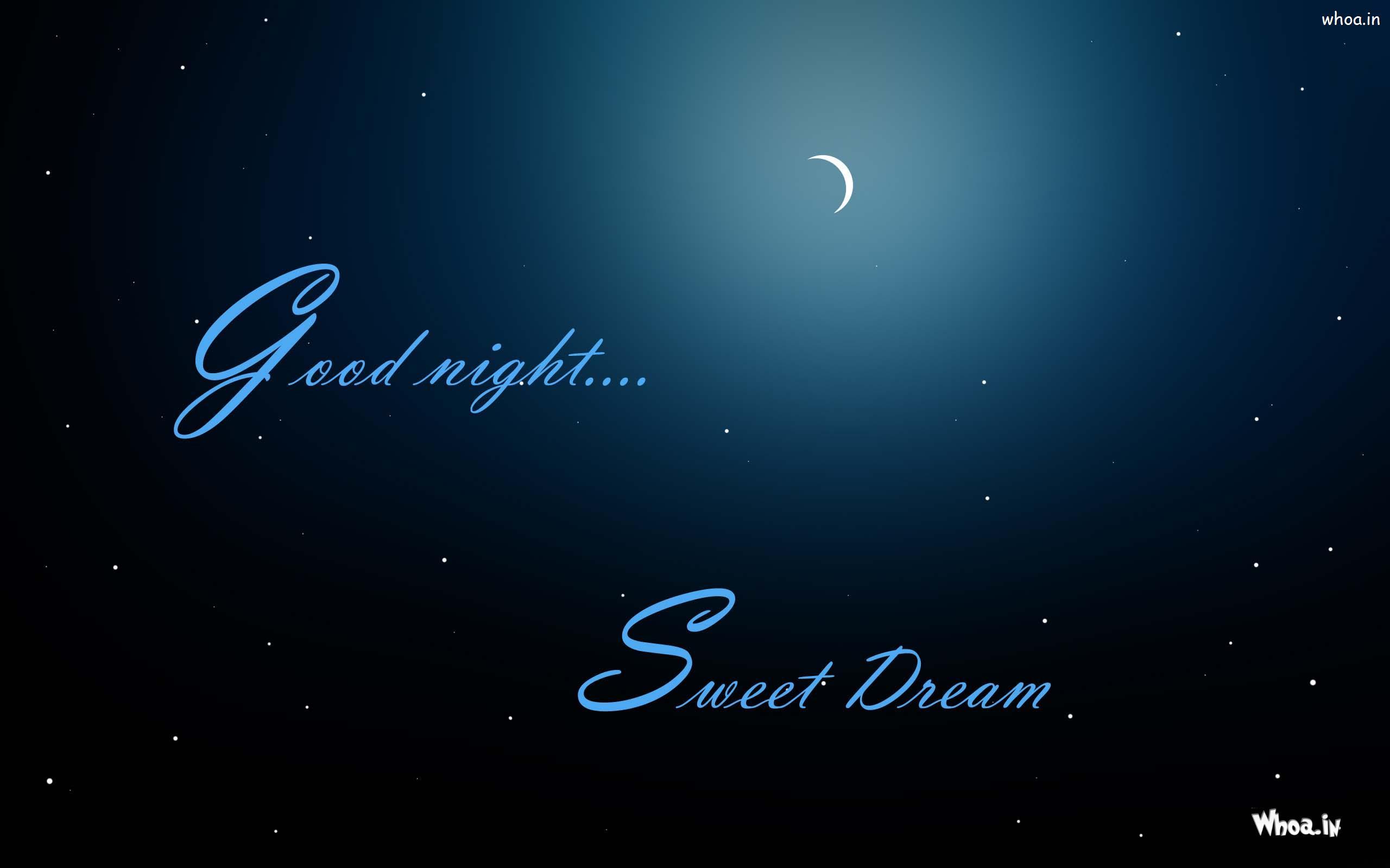 2560x1600 Good Night And Sweet Dream With Dark Night HD Wallpaper