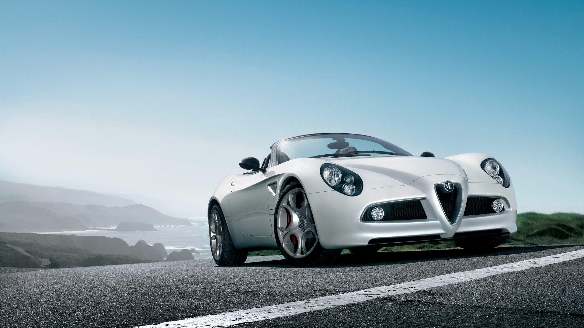 1920x1080 Alfa Romeo 8C Spider, HD Cars, 4k Wallpaper, Image, Background, Photo and Picture
