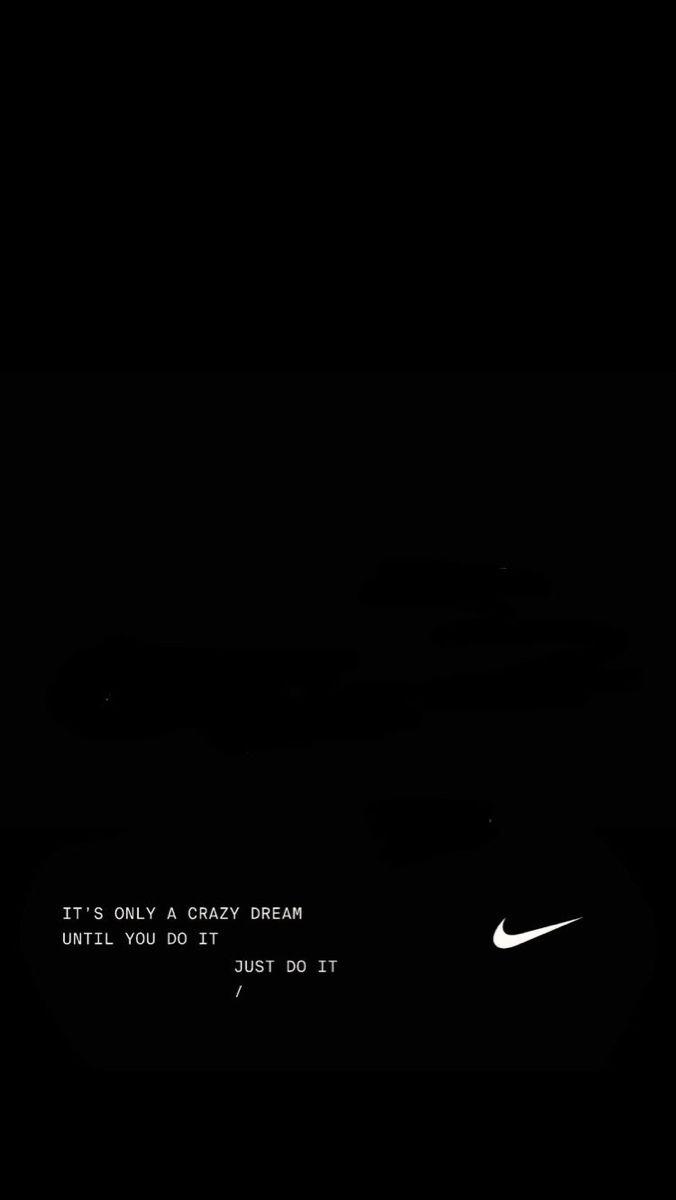 676x1200 Nike Black wallpaper, iPhone. Nike wallpaper, Cool nike wallpaper, Black wallpaper