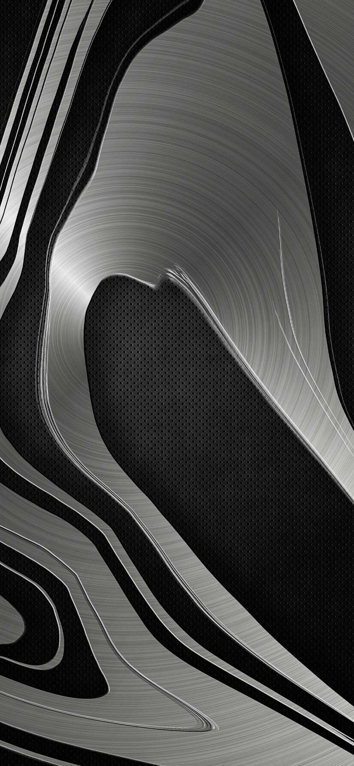 1125x2436 Silver Wallpaper