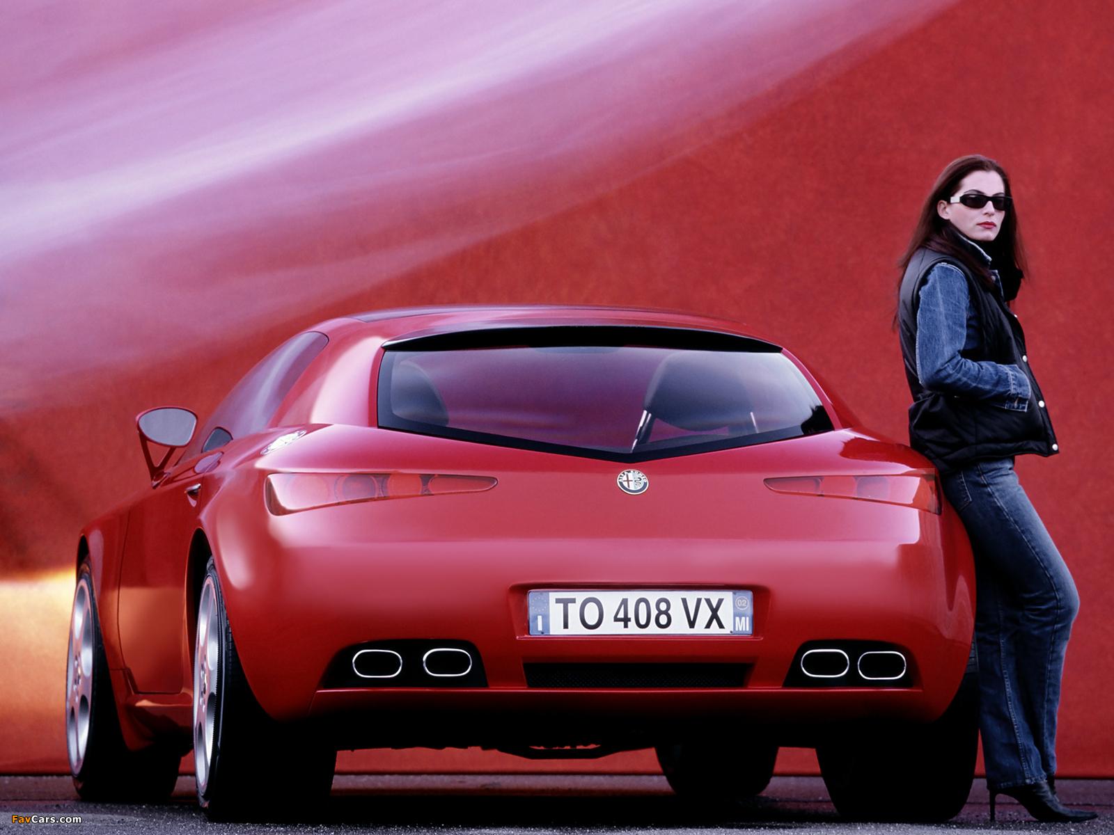 1600x1200 Alfa Romeo Brera Concept (2002) wallpaper (1600x1200)