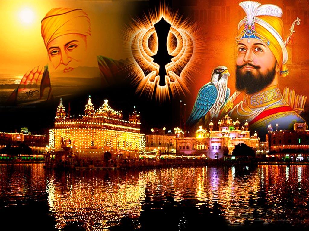 1024x768 Golden Temple HD Wallpaper Full Size Free Download