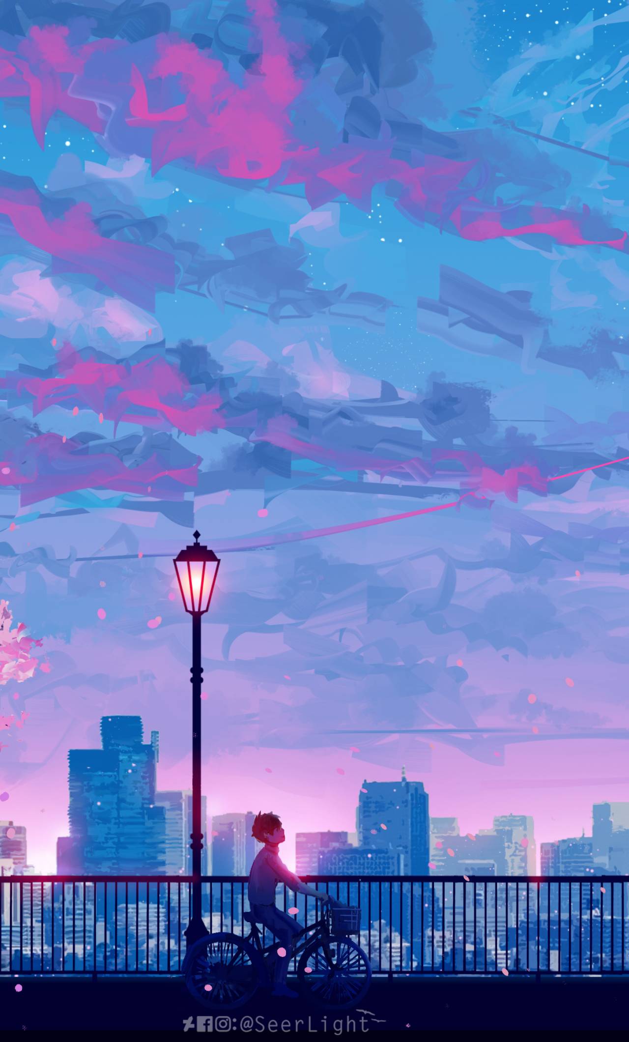 1280x2120 City 4k Anime Art iPhone 6 plus Wallpaper, HD Artist 4K Wallpaper, Image, Photo and Background