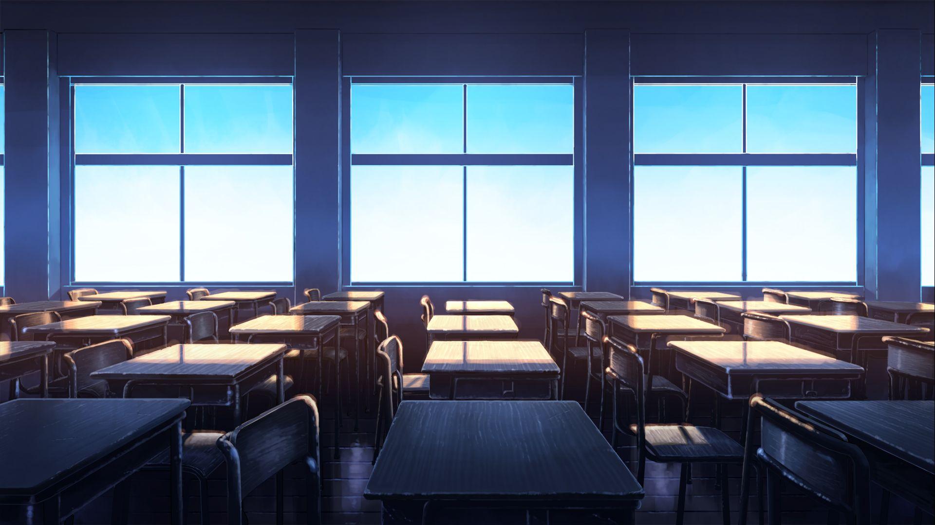 Anime School Scenery Wallpapers - Top Free Anime School Scenery