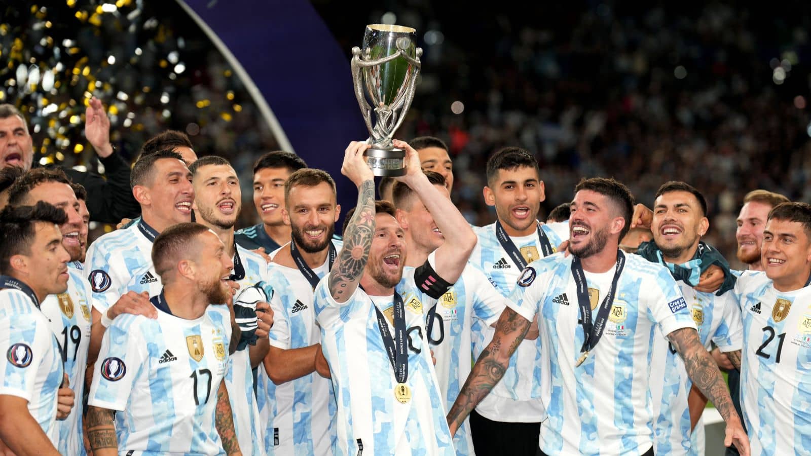 1600x900 Lionel Messi inspires Argentina to thumping Finalissima win over Italy at packed out Wembley