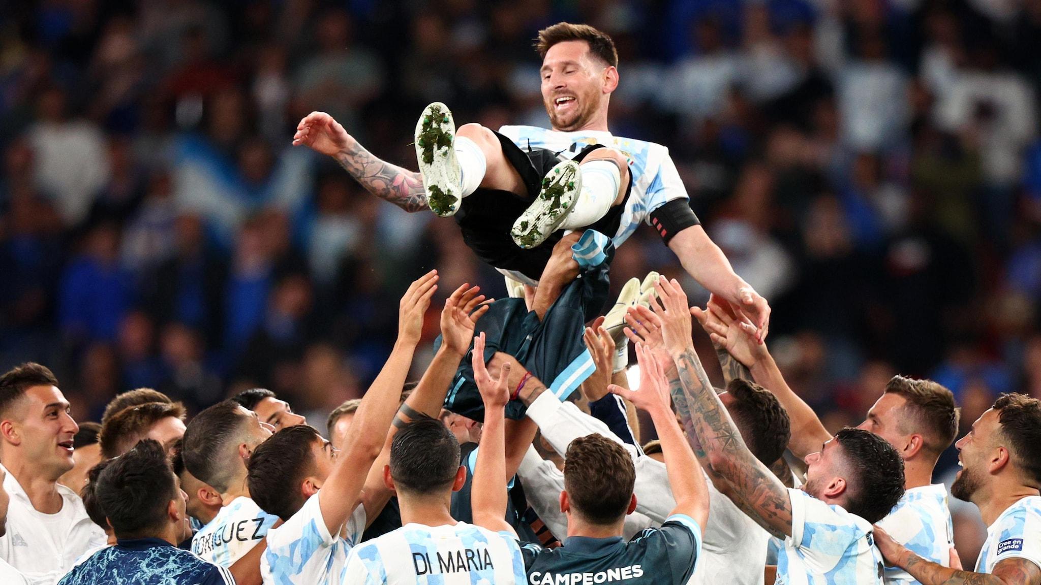 2048x1152 Argentina's Lionel Messi named official Finalissima Player of the Match