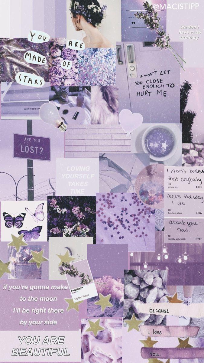Lilac Collage Wallpapers - Top Free Lilac Collage Backgrounds ...