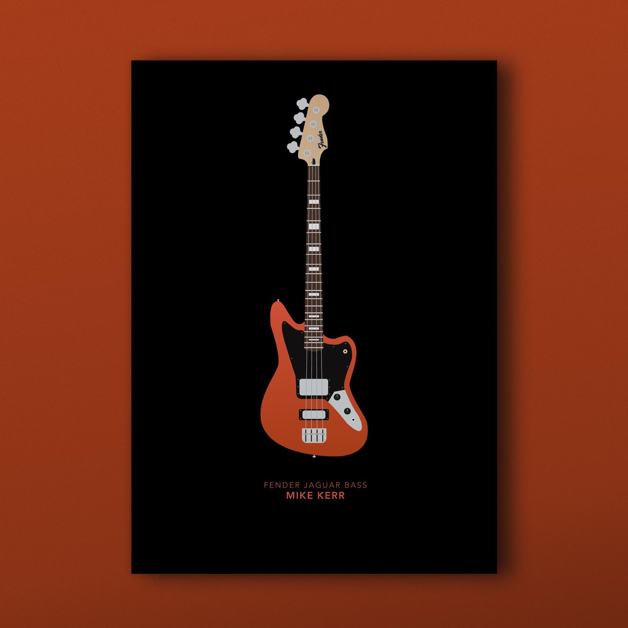 2000x2000 An Illustration I Did Of Mike's Fender Jaguar : R Royal_Blood