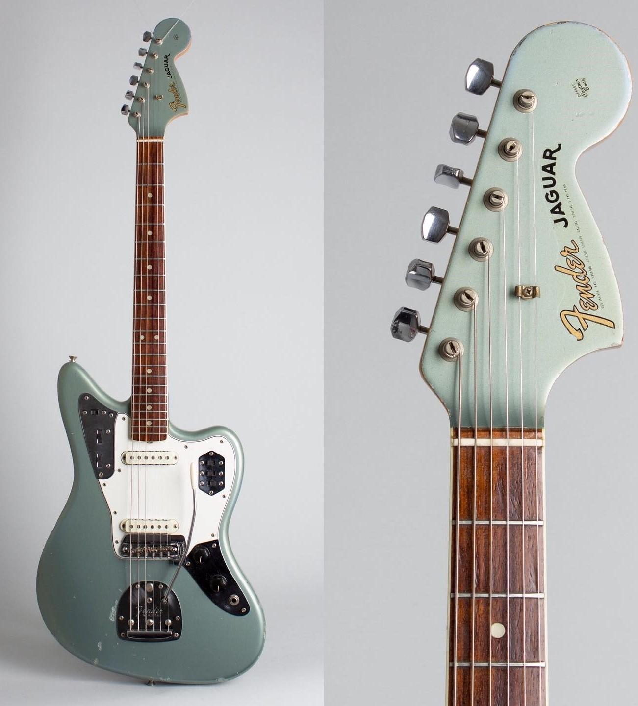 1301x1440 muerdekeroyo - #FenderFriday 1966 Blue Ice Metallic Custom Color Fender Jaguar #guitar