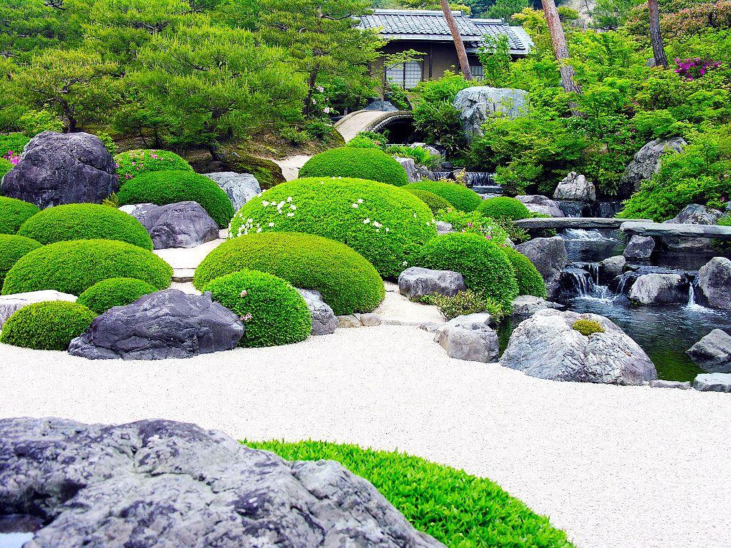 1024x768 Wonderful Japanis Landscaping HD Wallpaper