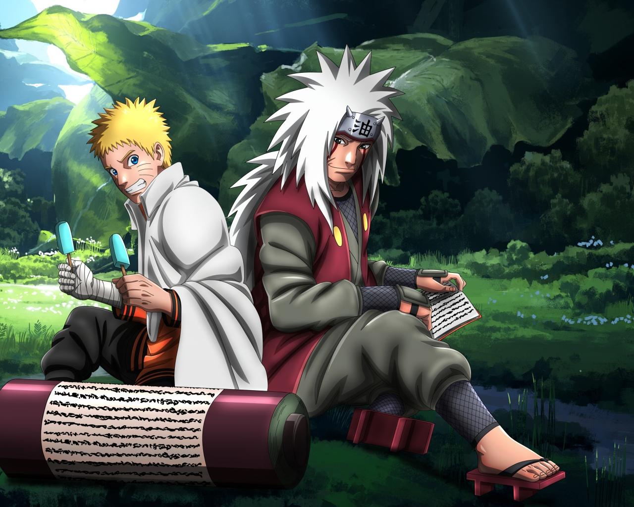 1280x1024 Jiraiya and Naruto Uzumaki 8K 1280x1024 Resolution Wallpaper, HD Anime 4K Wallpaper, Image, Photo and Background
