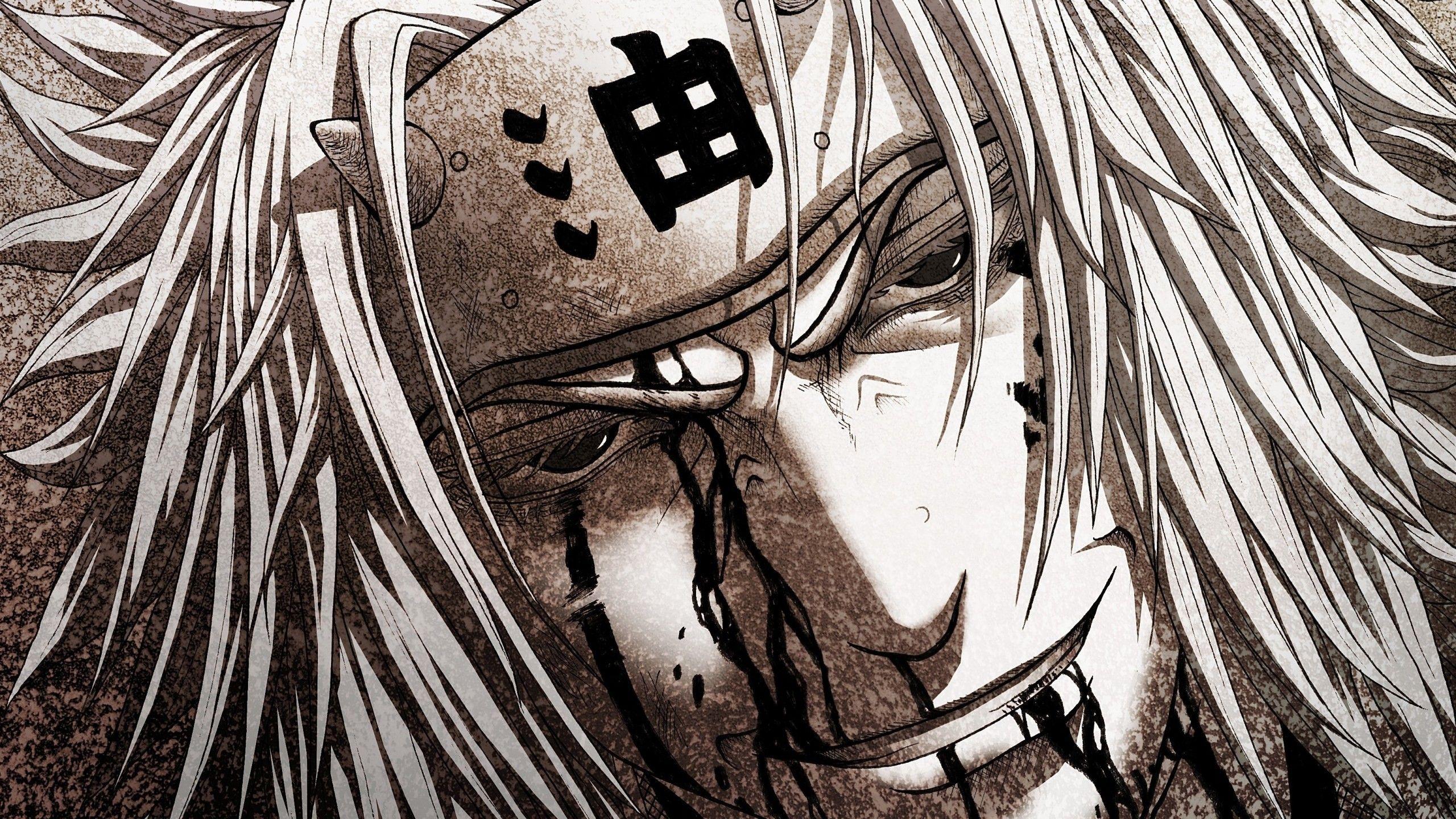 2560x1440 Naruto Jiraiya Wallpaper