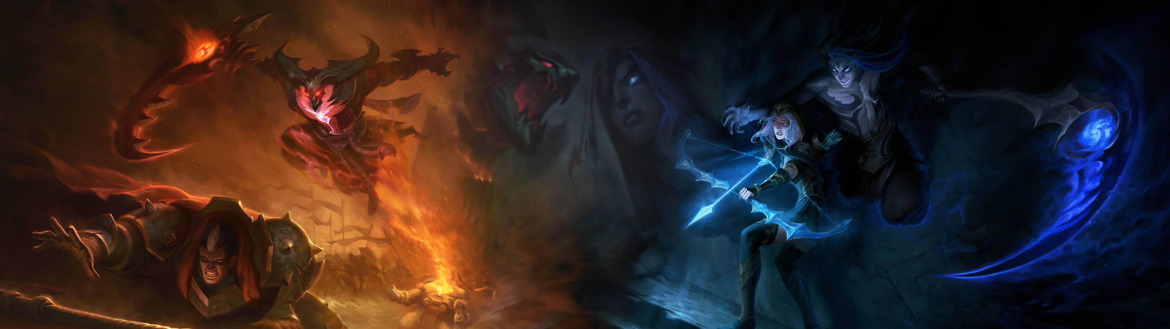 3840x1080 Legends Wallpaper