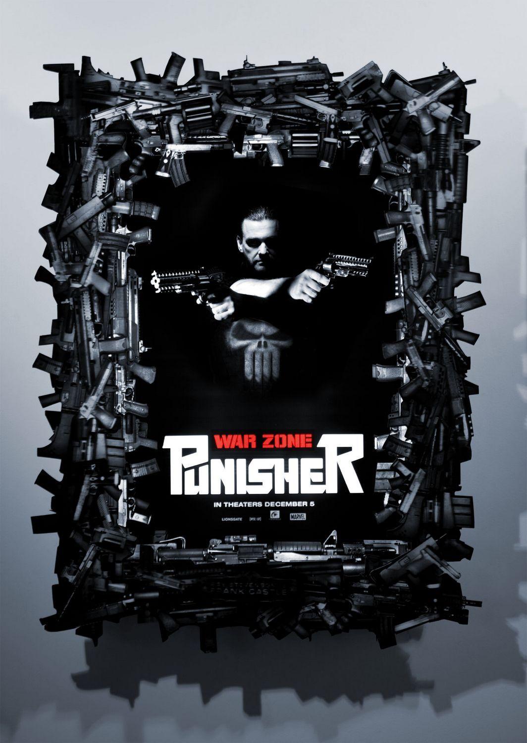 1064x1500 Punisher: War Zone Movie Poster ( of 7)