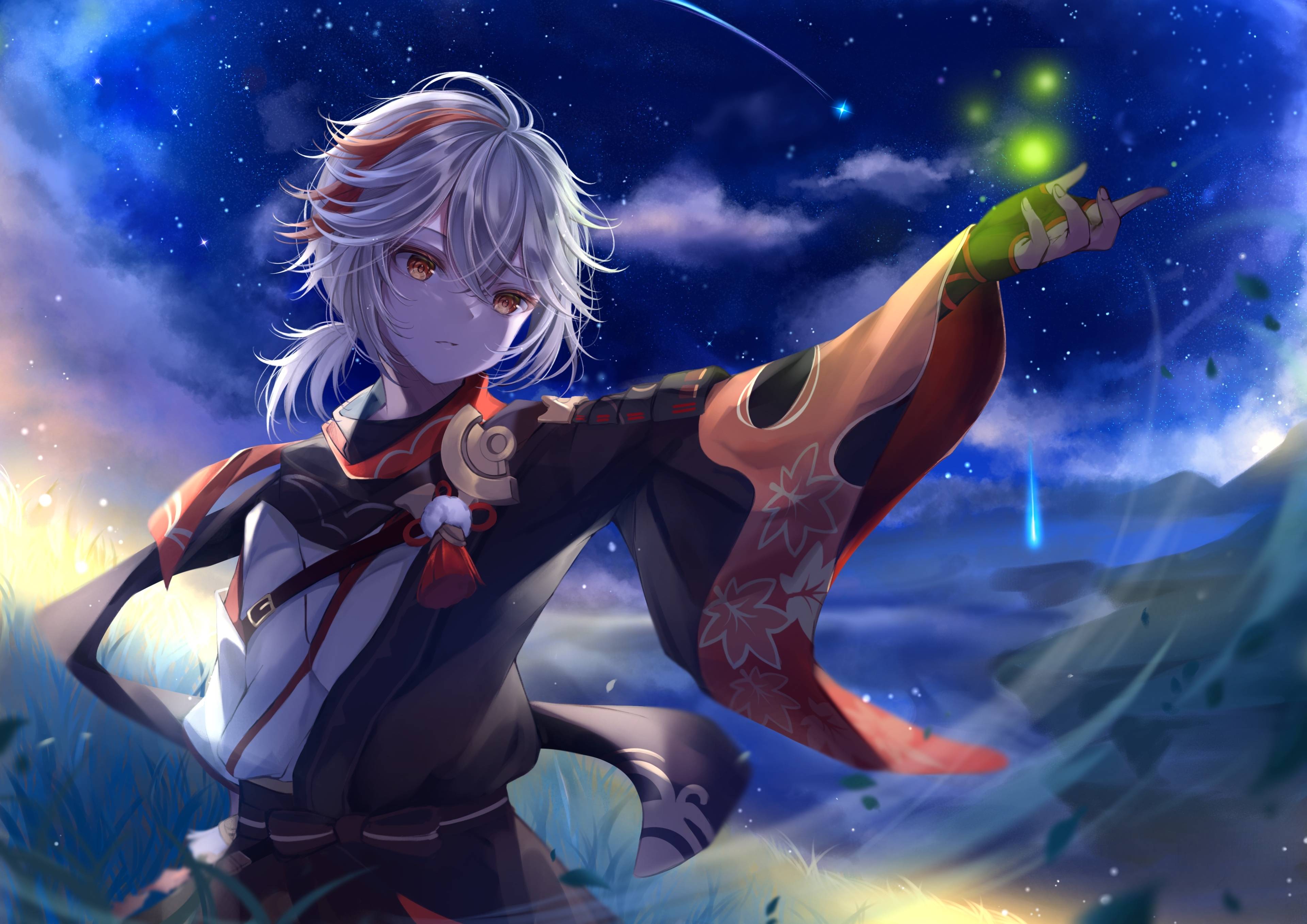 3840x2715 Genshin Impact 4k Kaedehara Kazuha Wallpaper, HD Games 4K Wallpaper, Image, Photo and Background