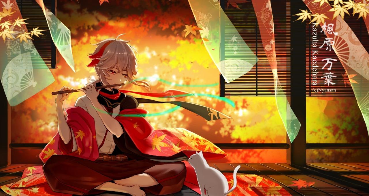 1280x682 Genshin Impact Best Kaedehara Kazuha Wallpaper That Look Freakin' Awesome