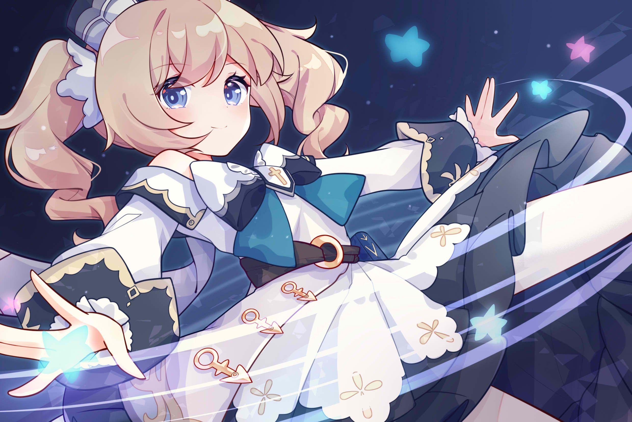 2480x1654 Barbara. イラスト, 神, バーバラ