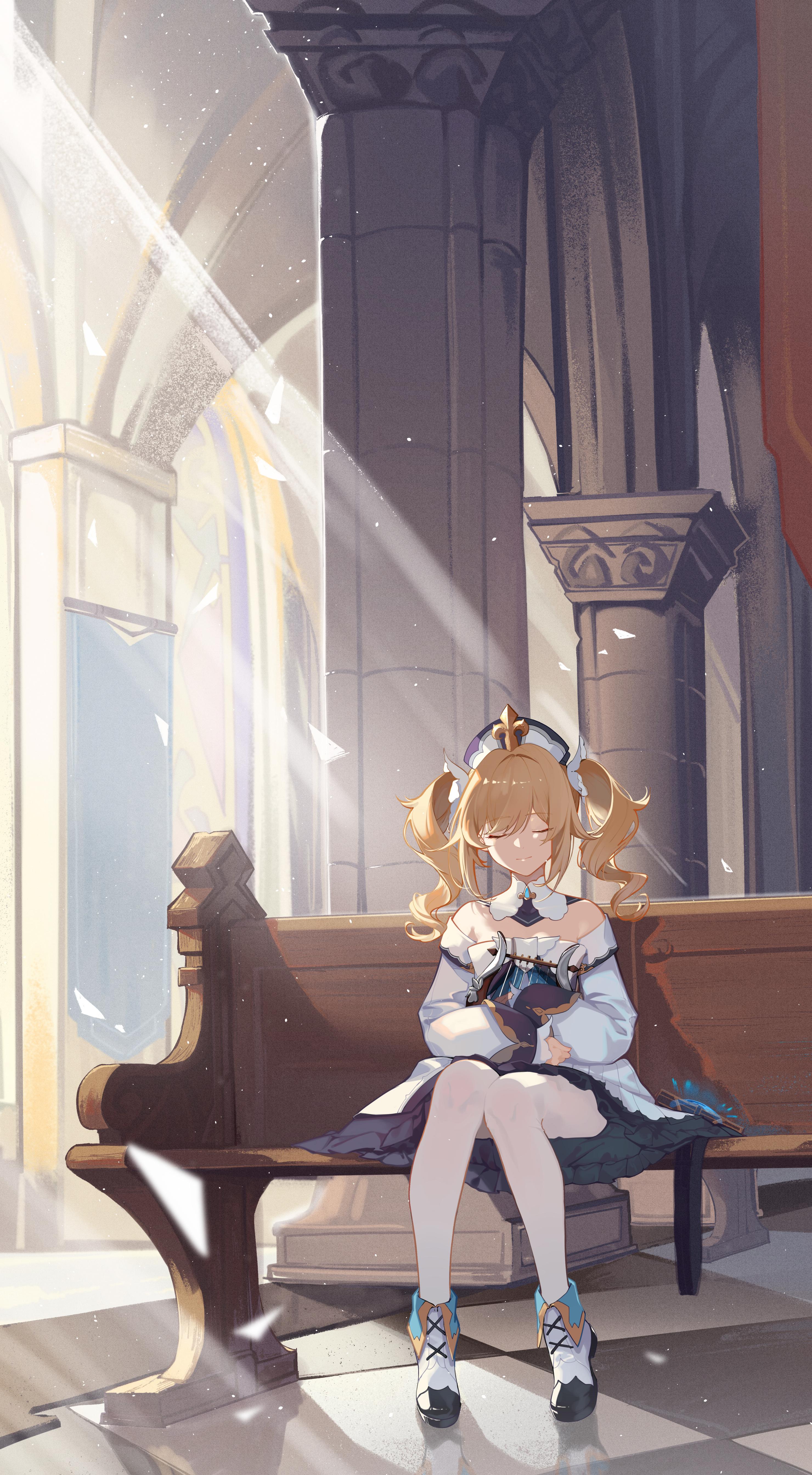 2960x5375 Barbara Pegg Impact Anime Image Board