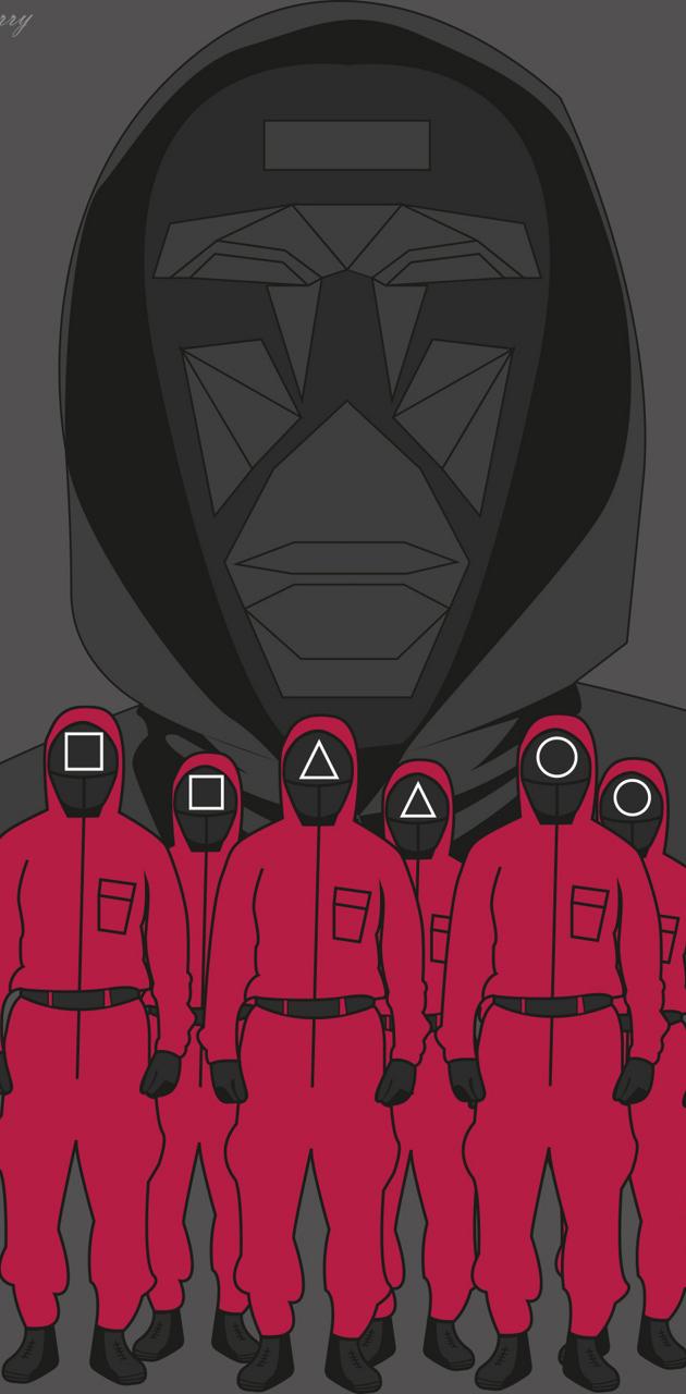 630x1280 Squid Game Wallpaper