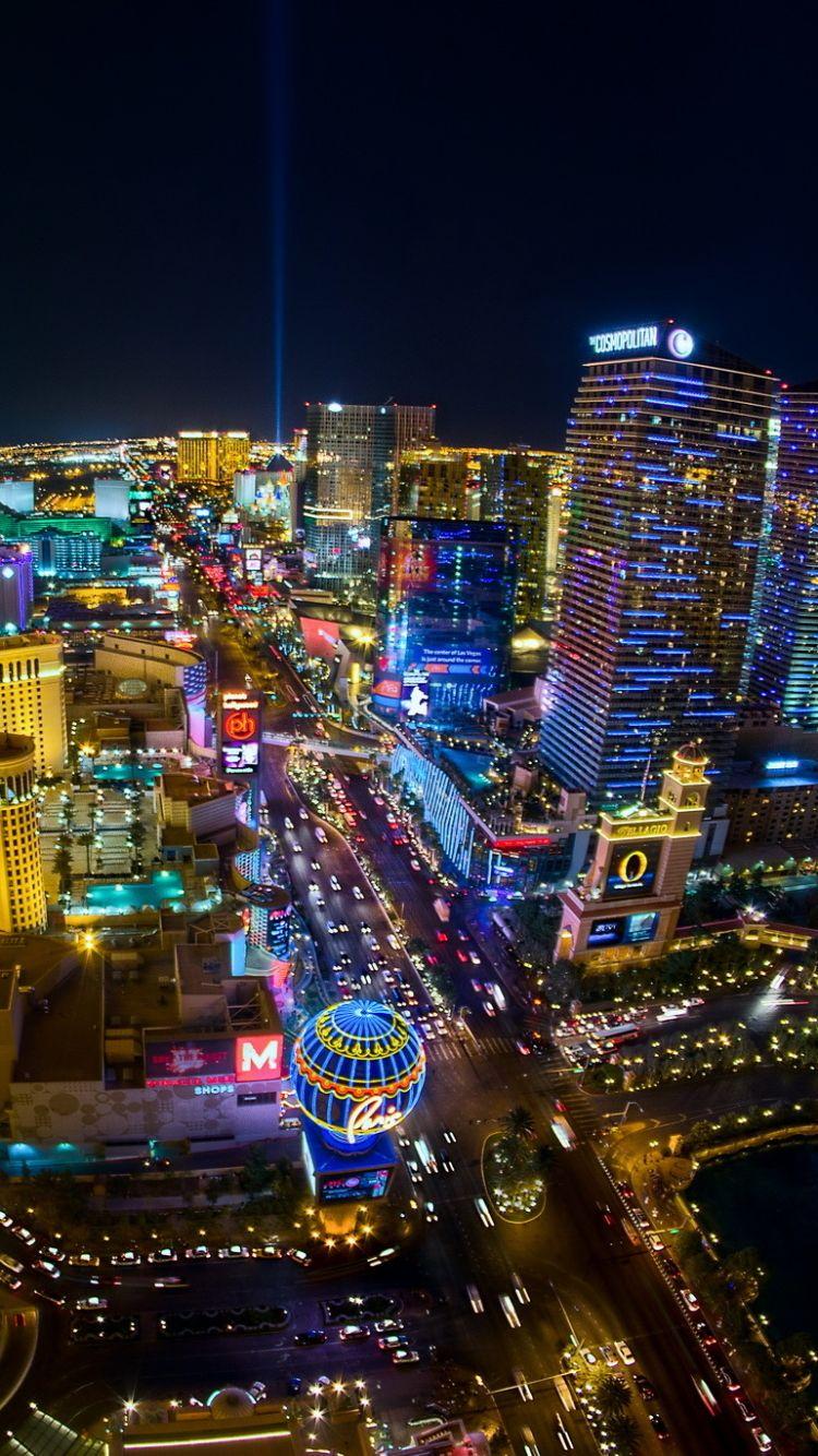 Download Las Vegas IPhone City Of Entertainment Wallpaper