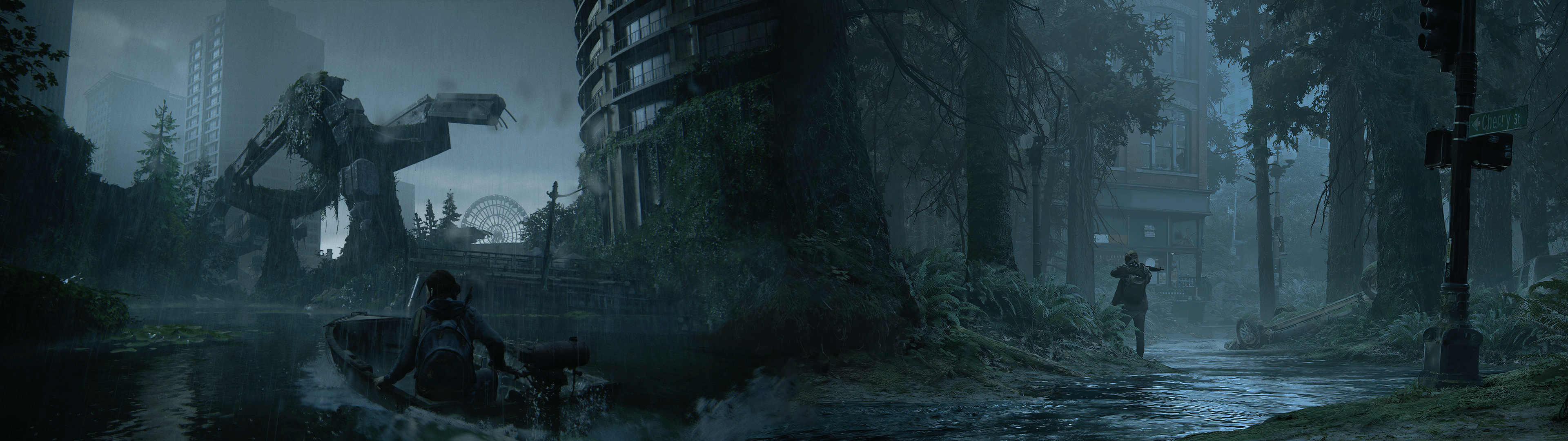 3840x1080 Dual Monitors Wallpaper