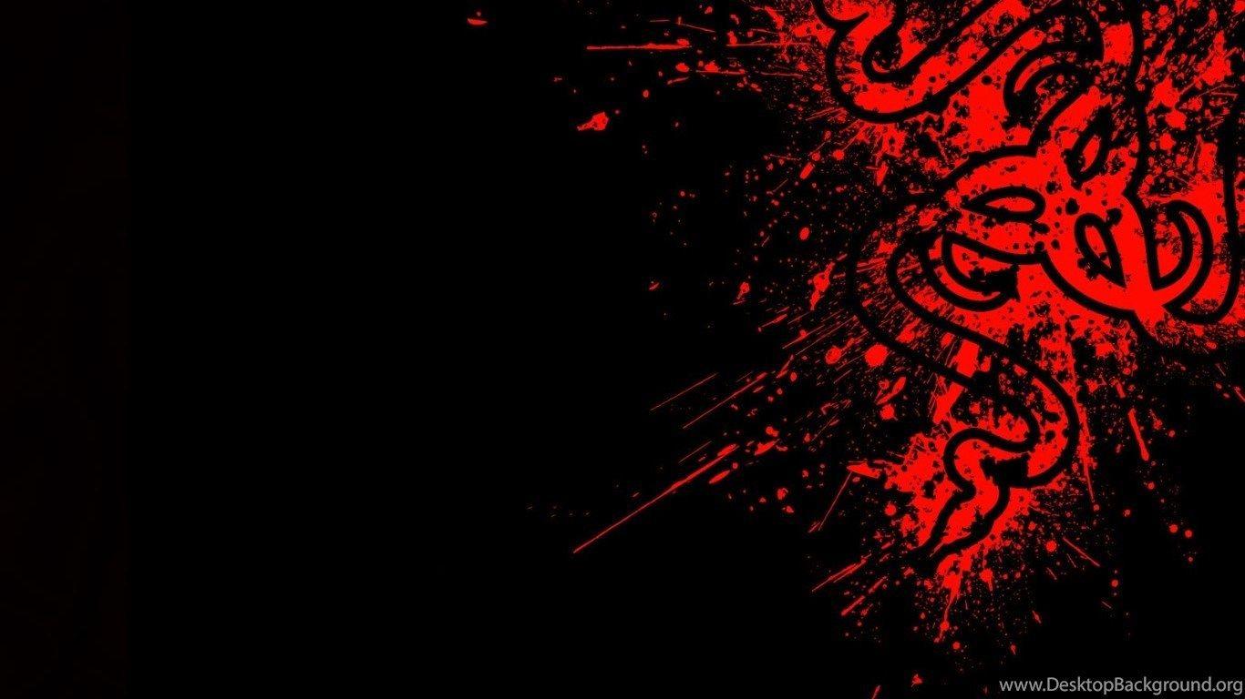 1366x768 Razer Red Computer Wallpaper, Desktop Background Desktop Background