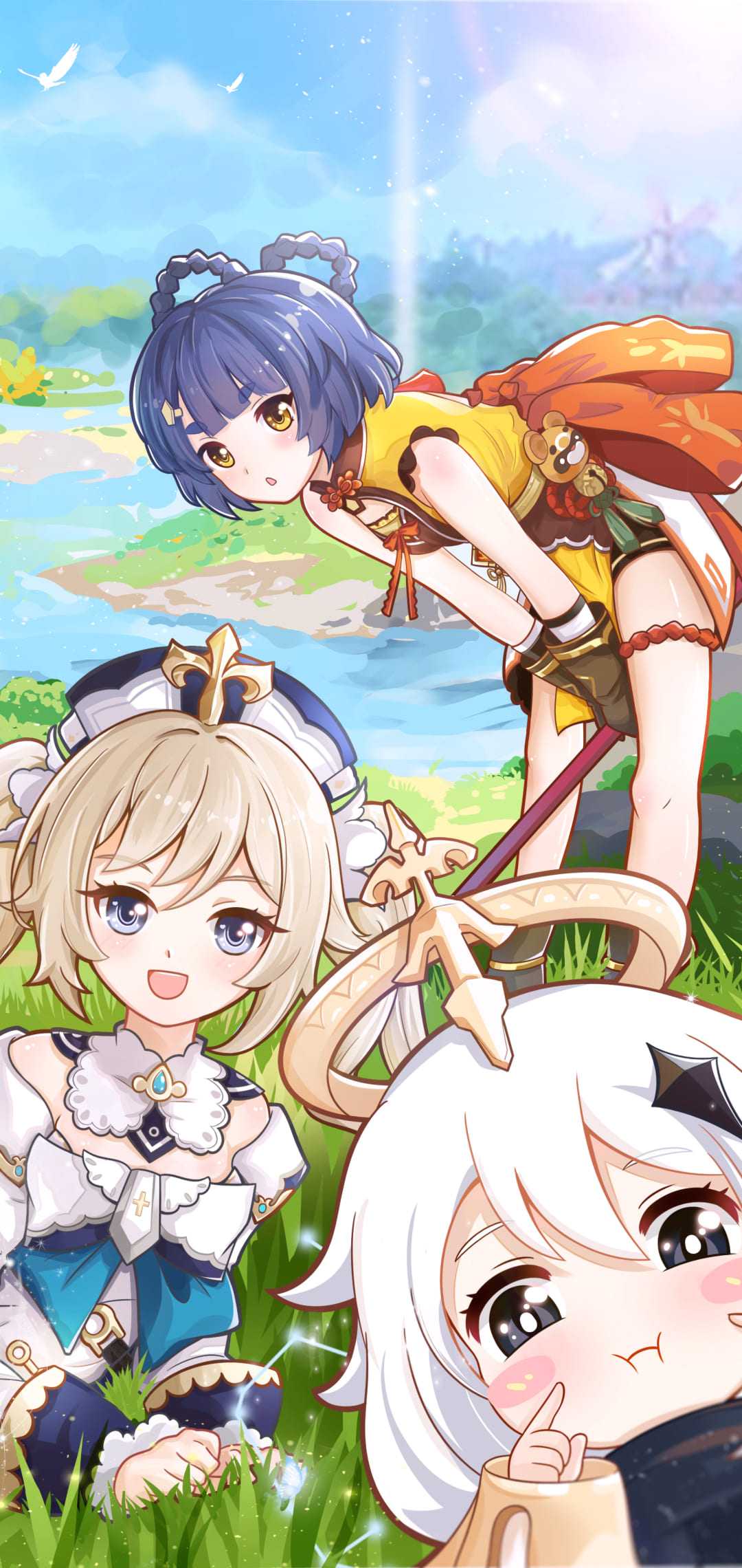 1080x2280 Genshin Impact Wallpaper