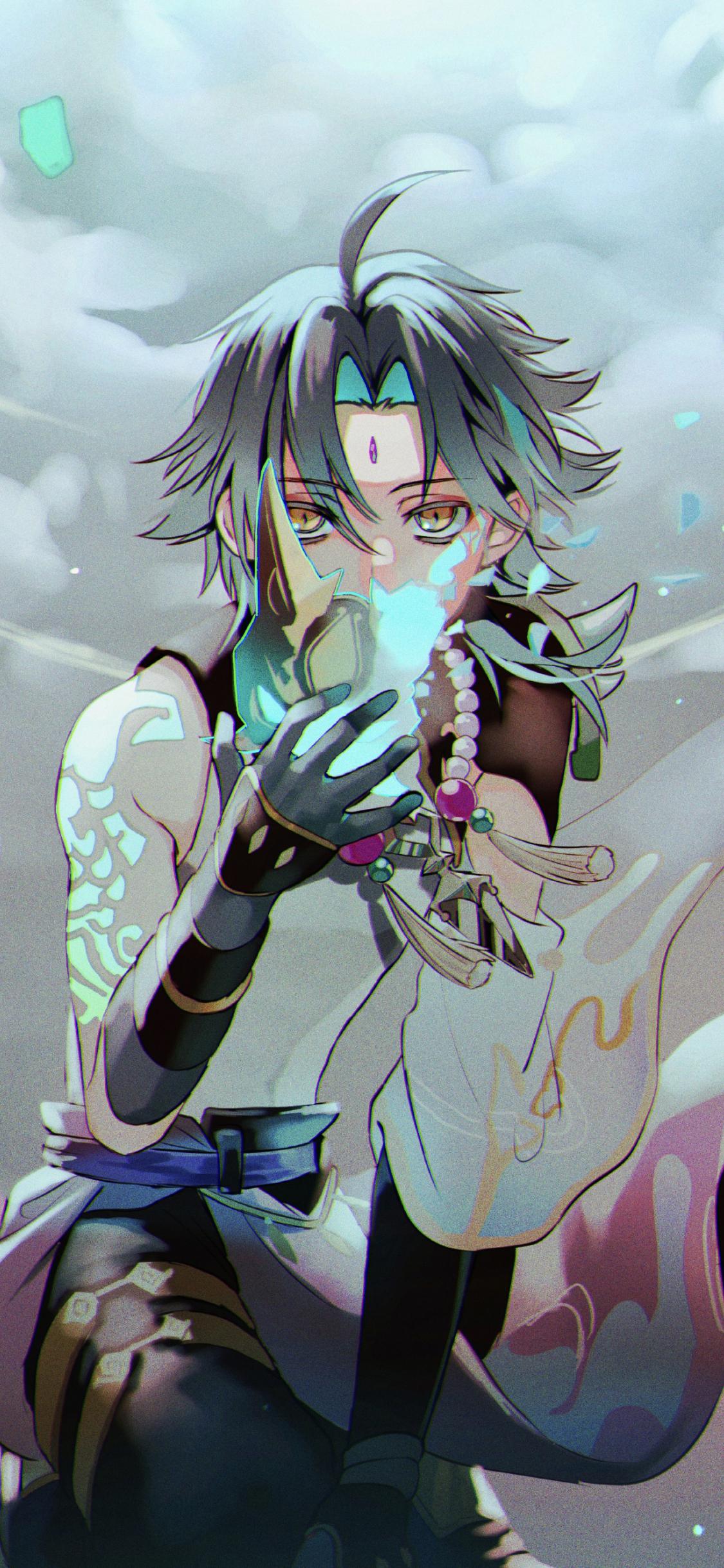 1125x2436 Download wallpaper 1125x2436 anime, genshin impact, online game, character xiao, iphone x, 1125x2436 HD background, 26822