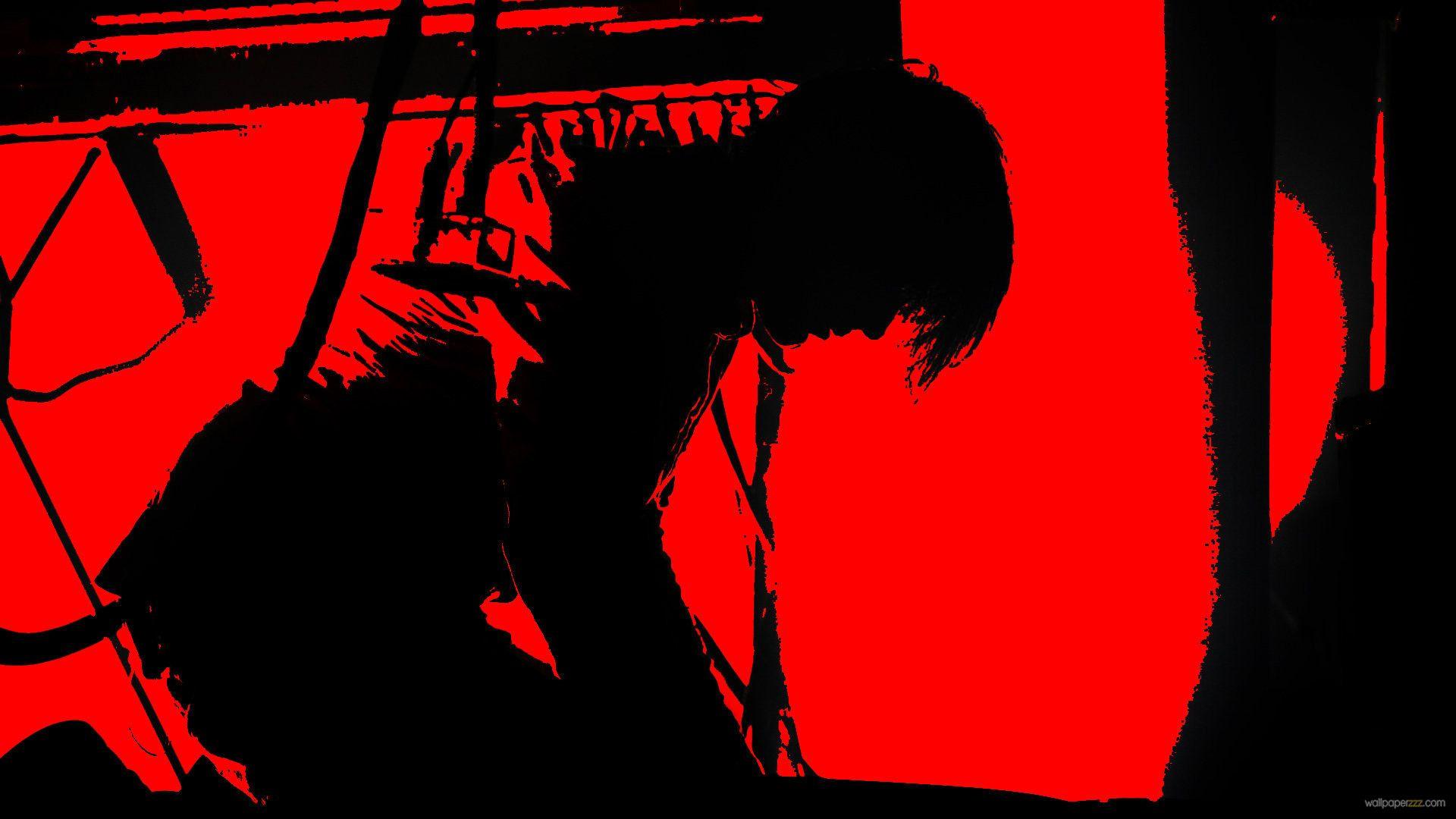 1920x1080 Black And Red Desktop Wallpaper