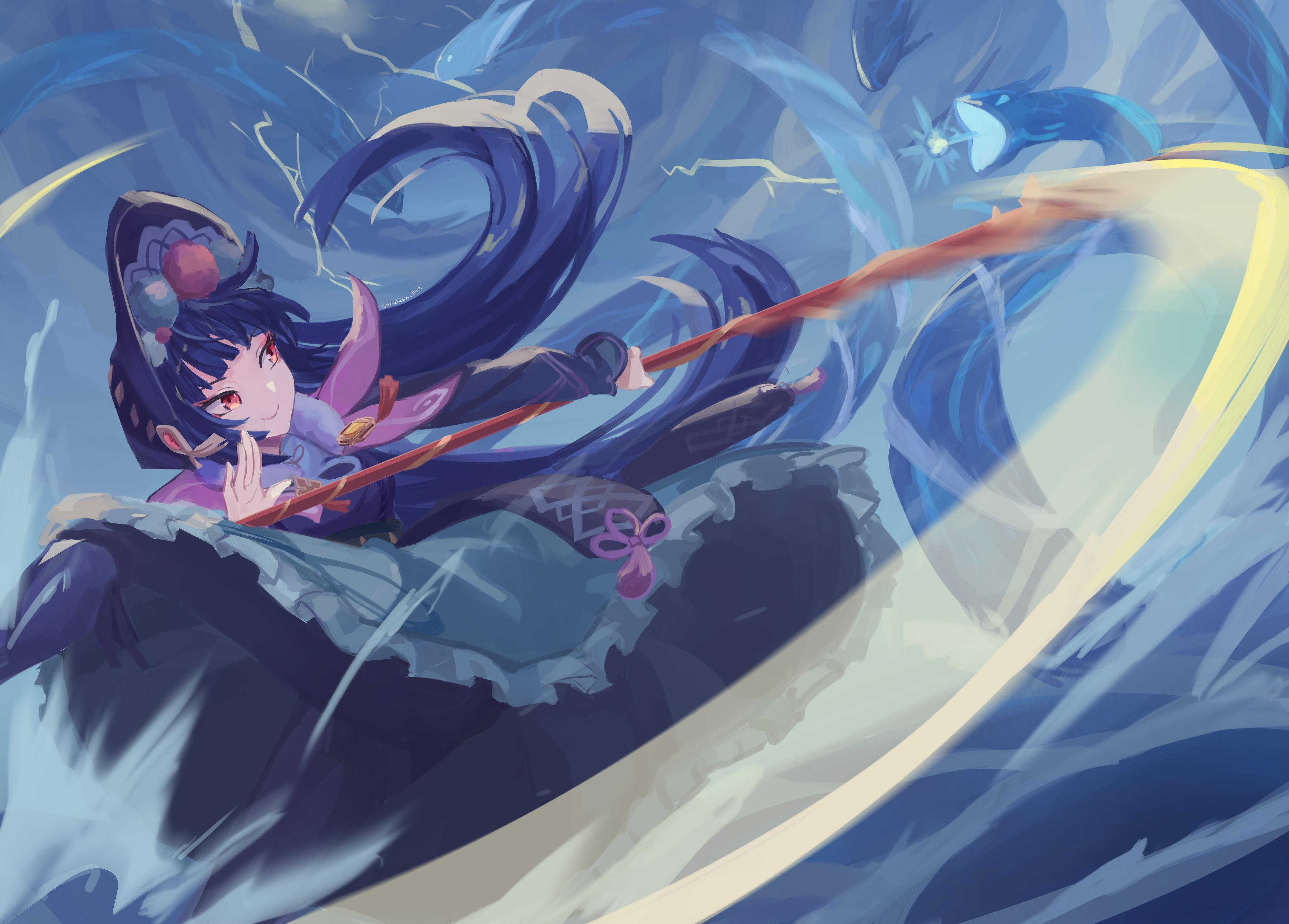 3800x2724 Video Game Genshin Impact HD Wallpaper