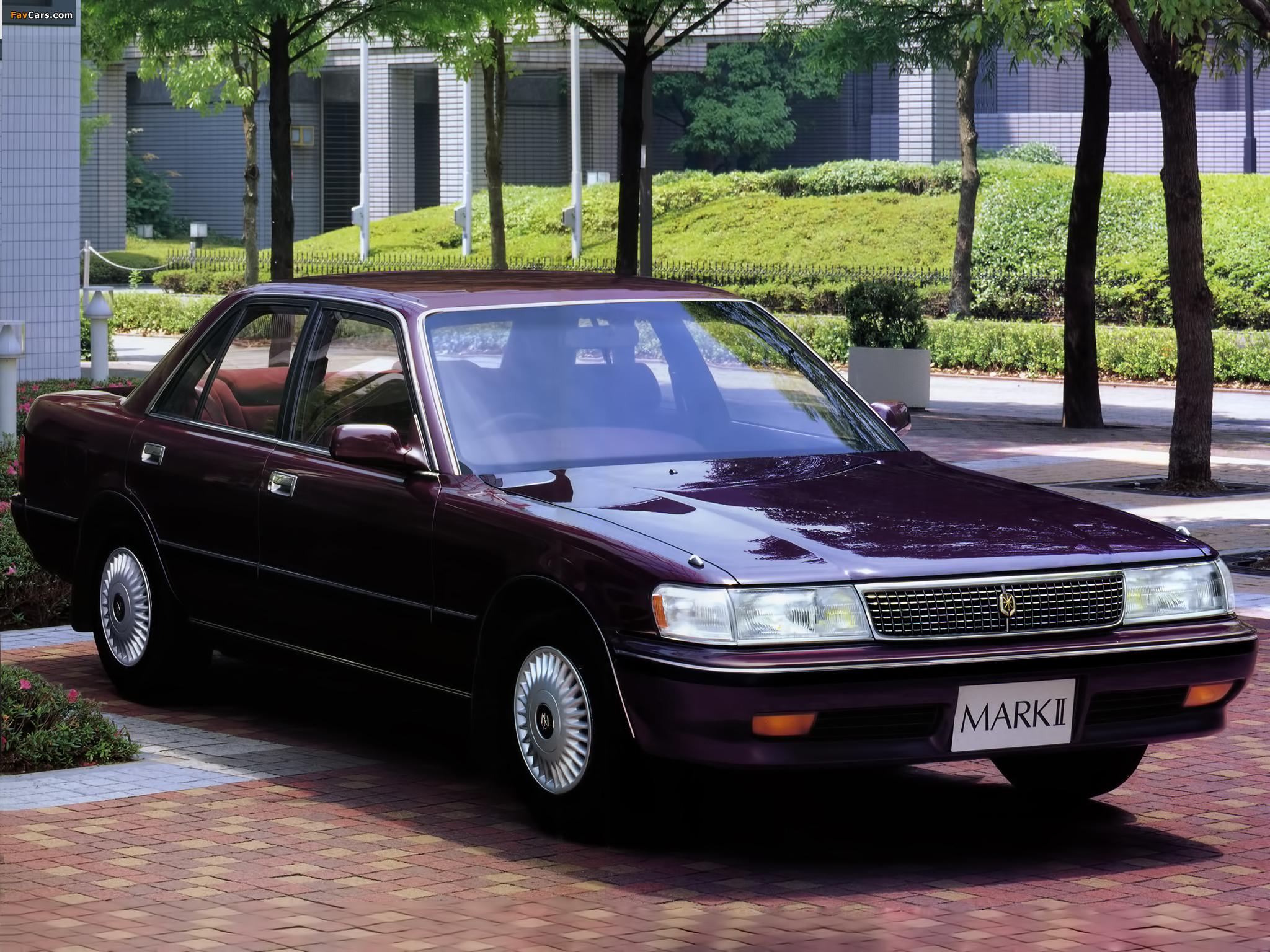 2048x1536 Toyota Mark II Sedan (X80) 1988–96 wallpaper (2048x1536)