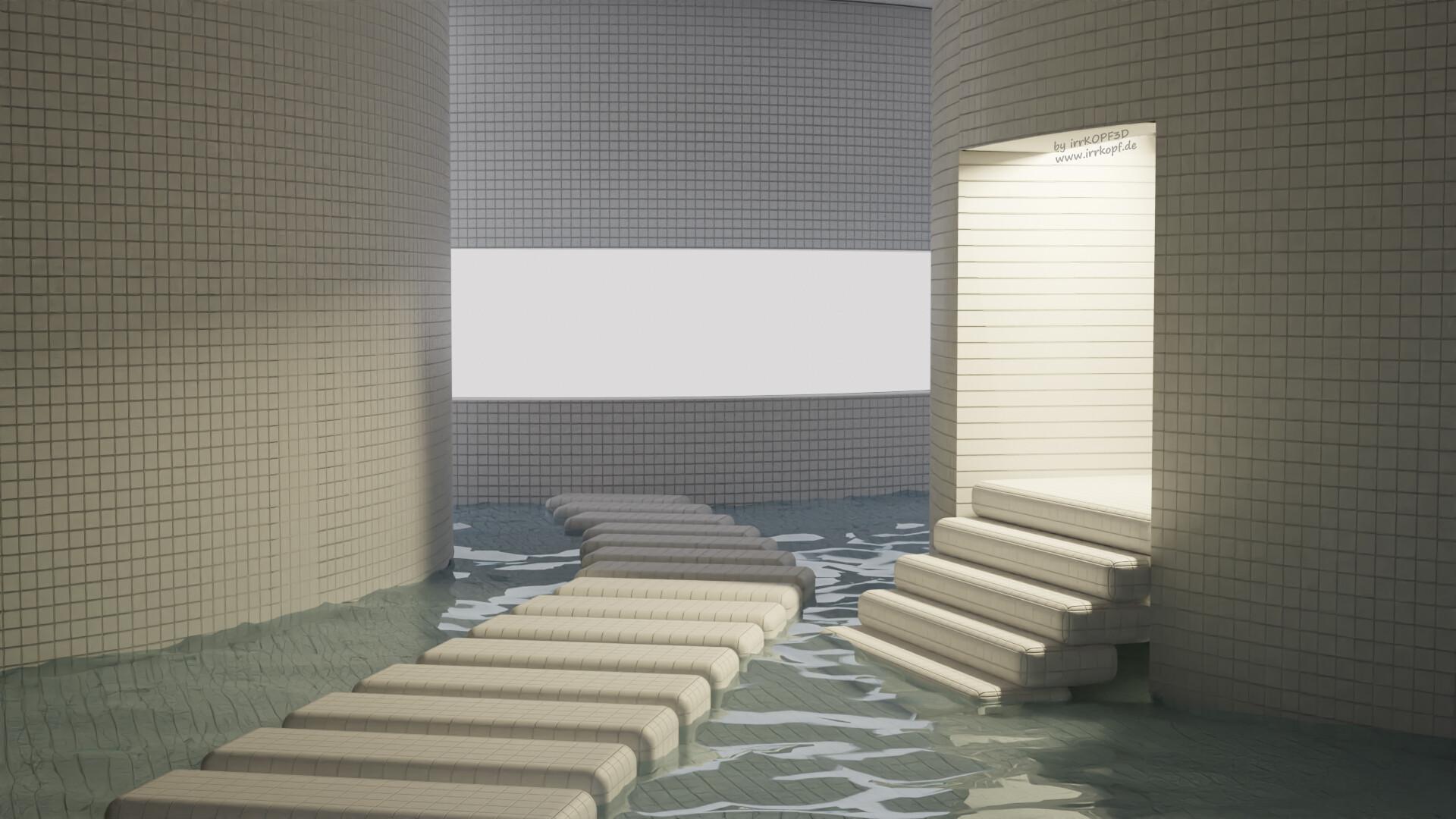 1920x1080 The Poolrooms // Liminal Spaces // Dreamcore irrKOPF3D