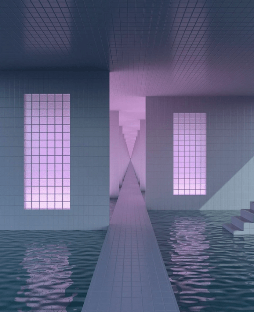 ArtStation  Ａｂａｎｄｏｎｅｄ Ｐｏｏｌ High Security Poolrooms  Backrooms  Liminal  Spaces  Dreamcore