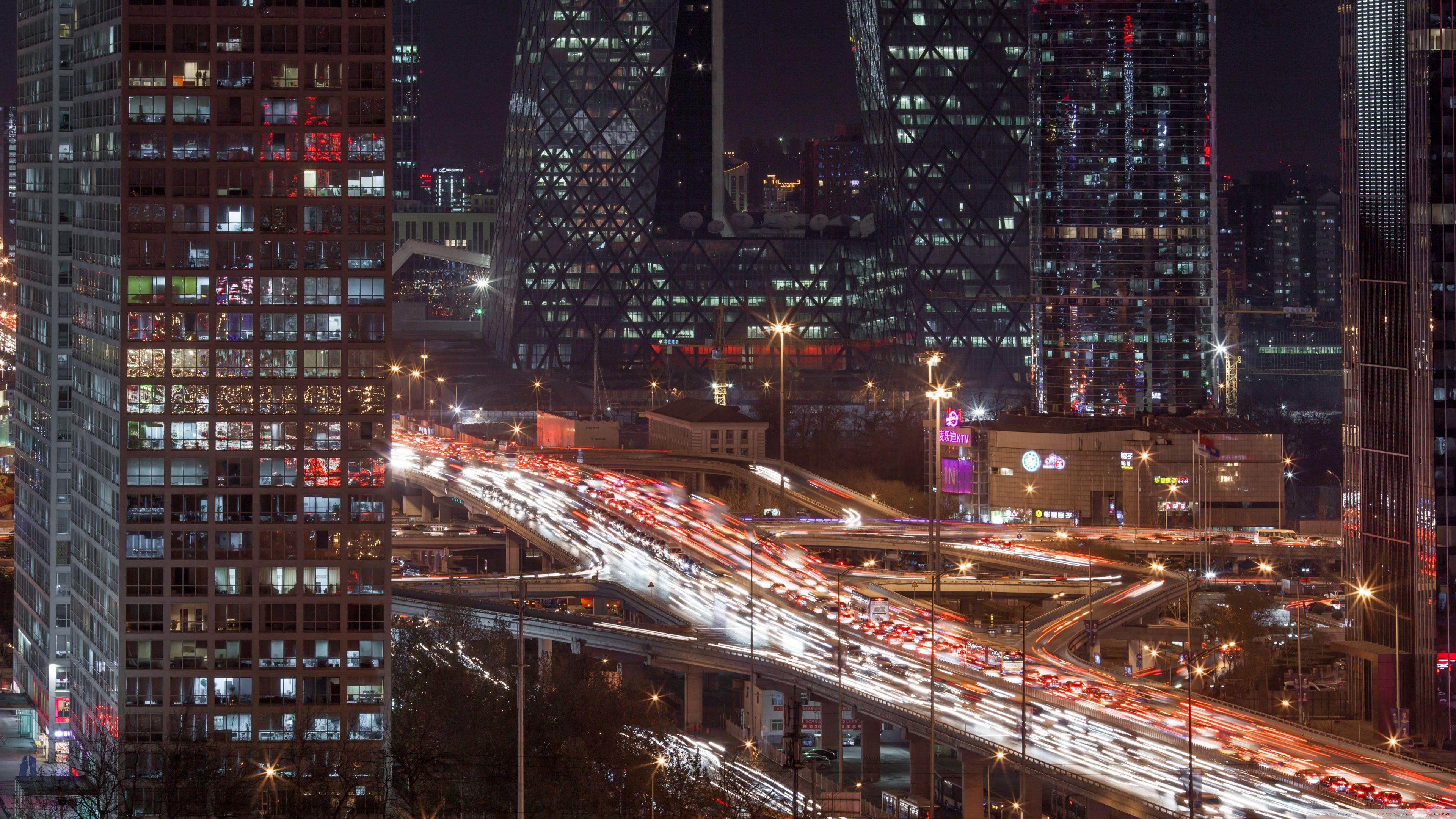 3840x2160 Beijing Wallpaper Image