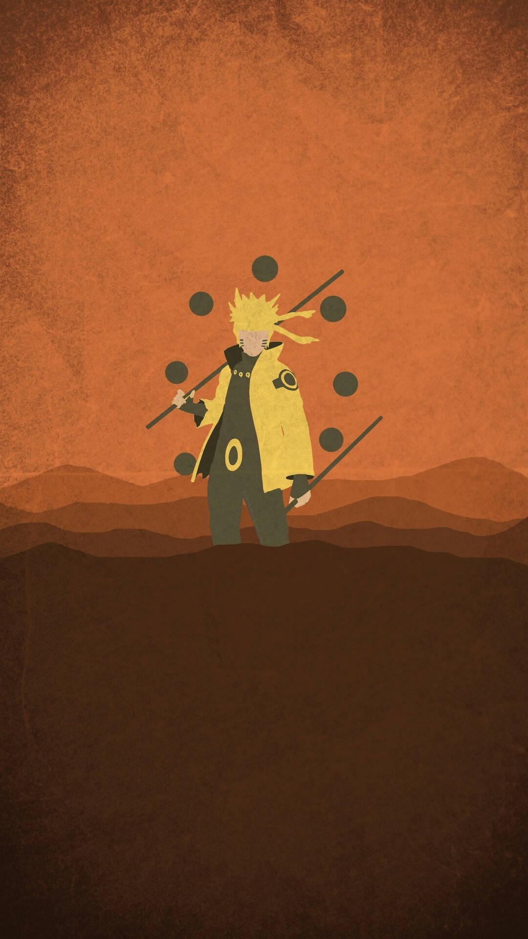 1080x1920 Download Naruto Six Path Sage Mode IPhone Wallpaper